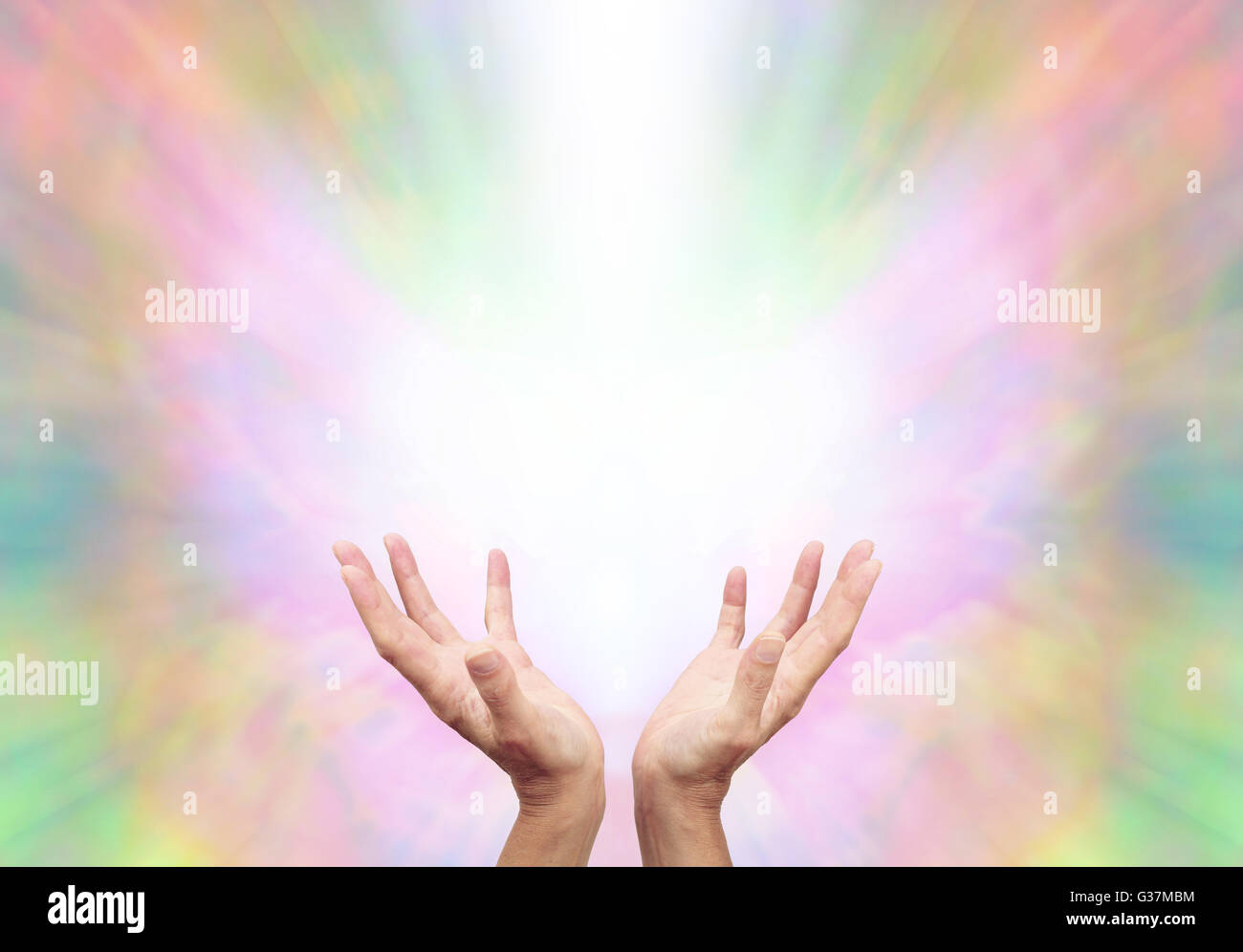 Energy Healing Stockfotos Und Bilder Kaufen Alamy