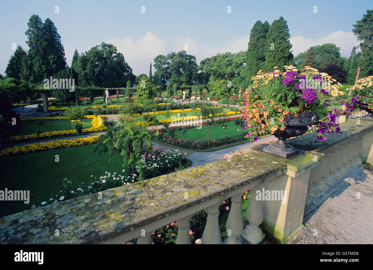 Insel Mainau Rosengarten Stockfotos und bilder Kaufen Alamy