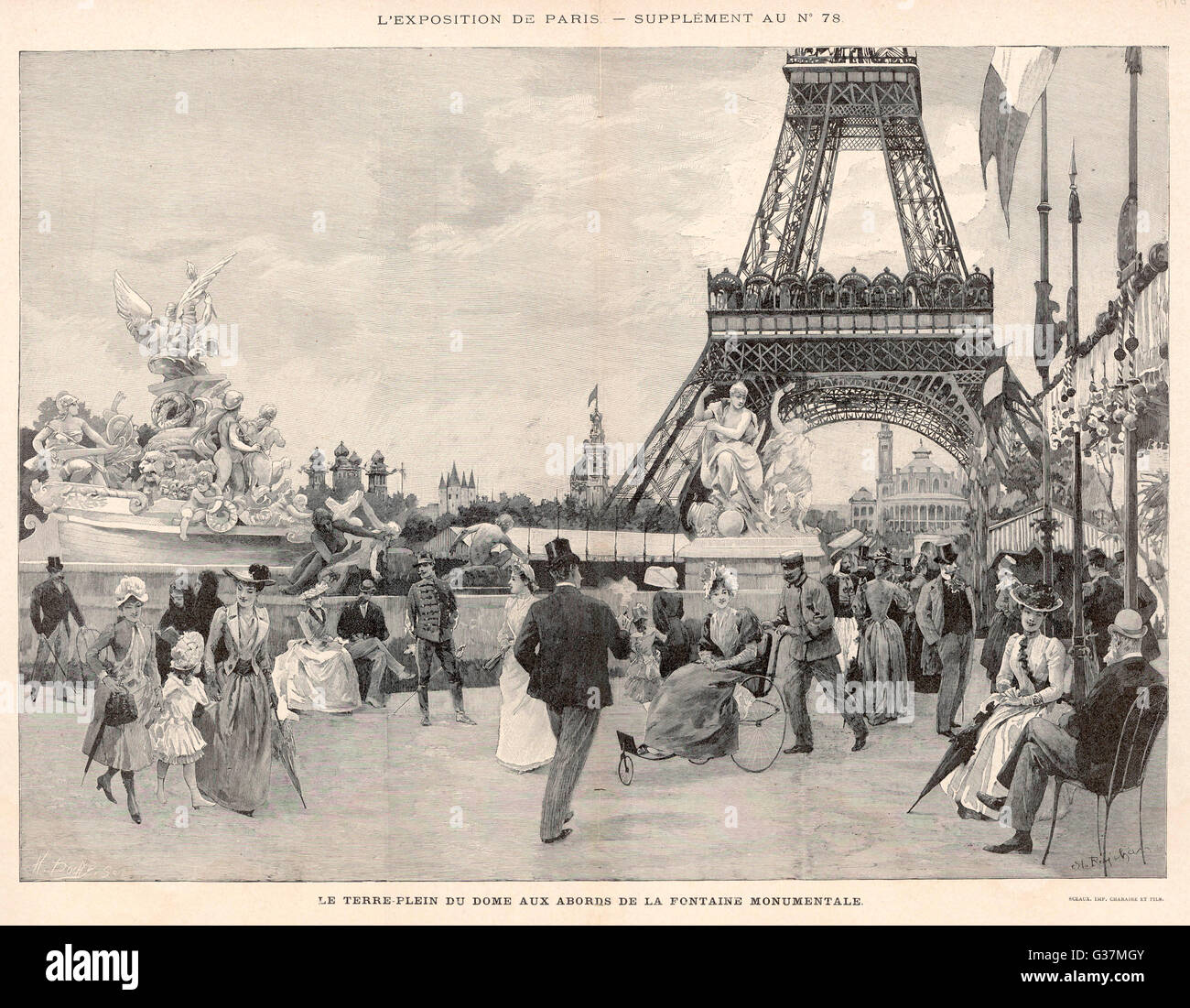 Paris In 1880s Stockfotos & Paris In 1880s Bilder Alamy