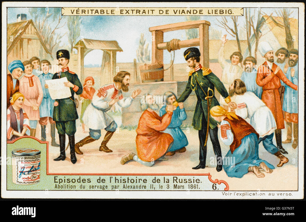 Abschaffung der LEIBEIGENSCHAFT Zar Alexander II. befiehlt