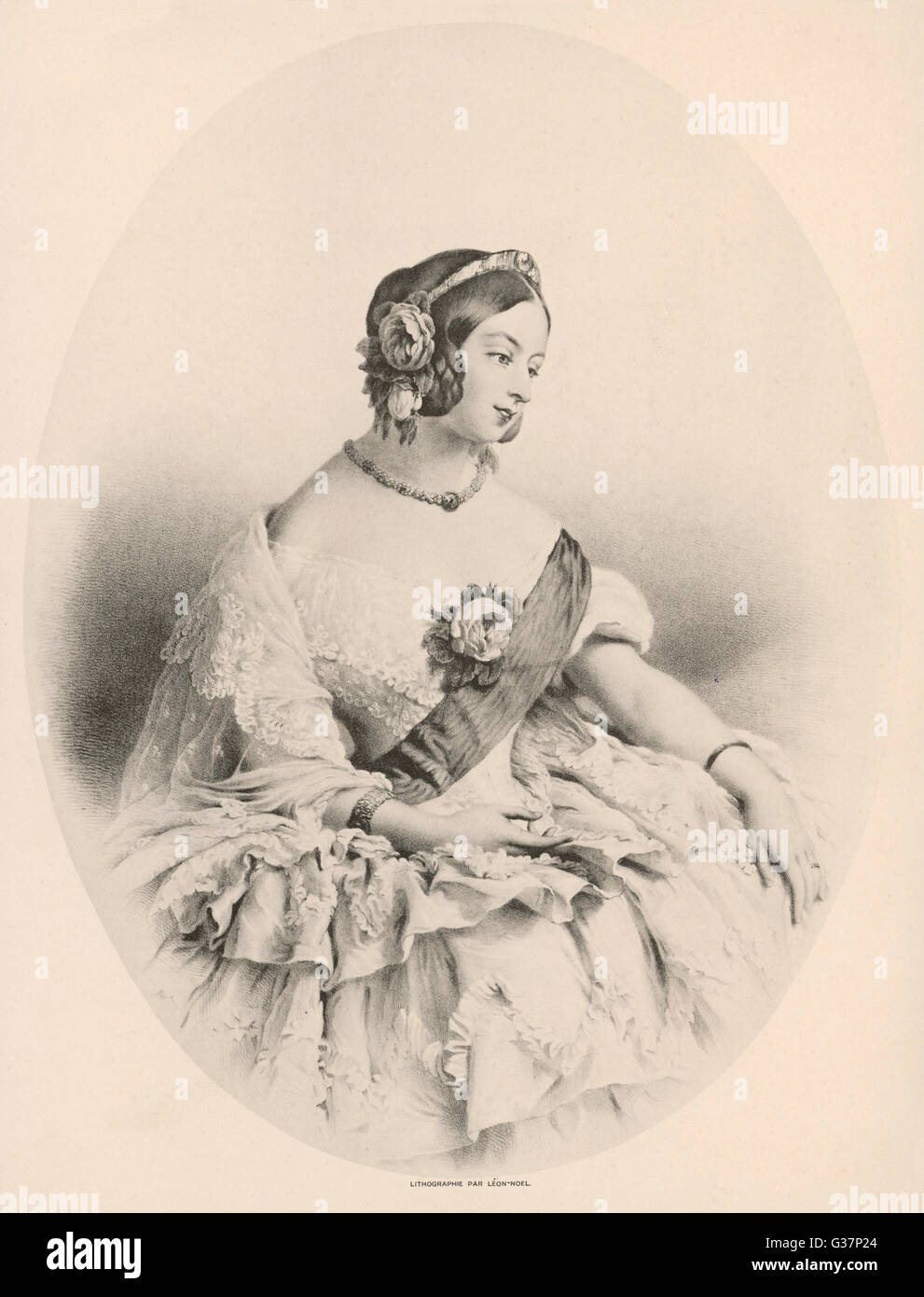 Königin Victoria Stockfoto