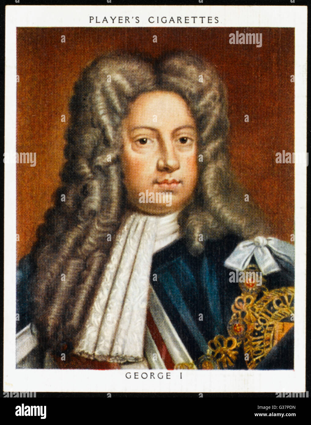 Georg i. von ENGLAND 1714-1727 Datum regierte: 1660-1727 Stockfoto