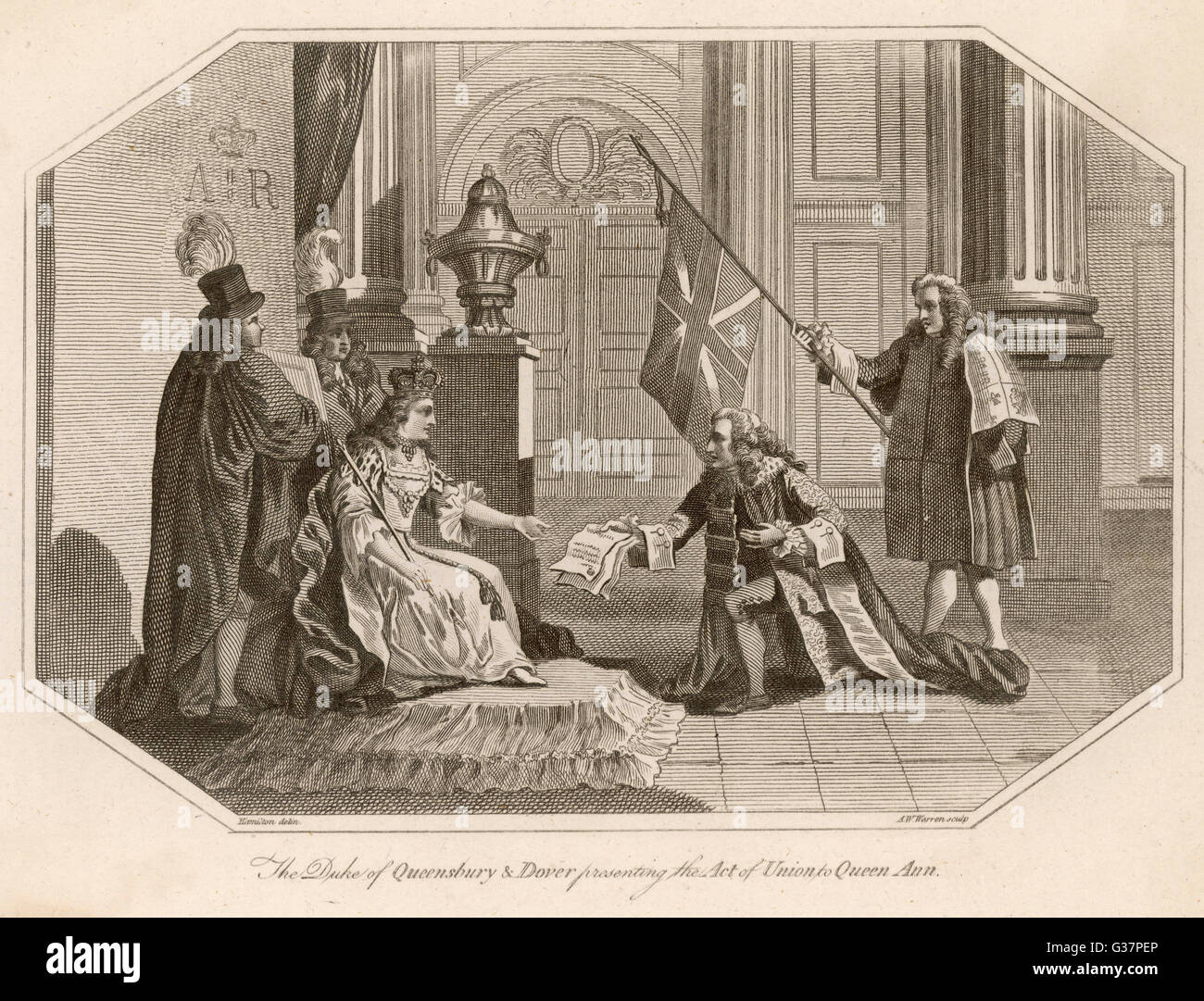 James Douglas, 2. Duke of Queensberry und 1. Duke of Dover Queen Anne