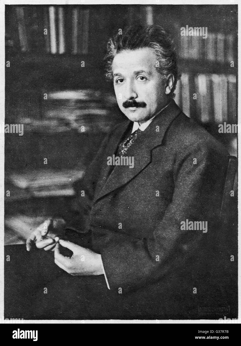 ALBERT EINSTEIN Stockfoto