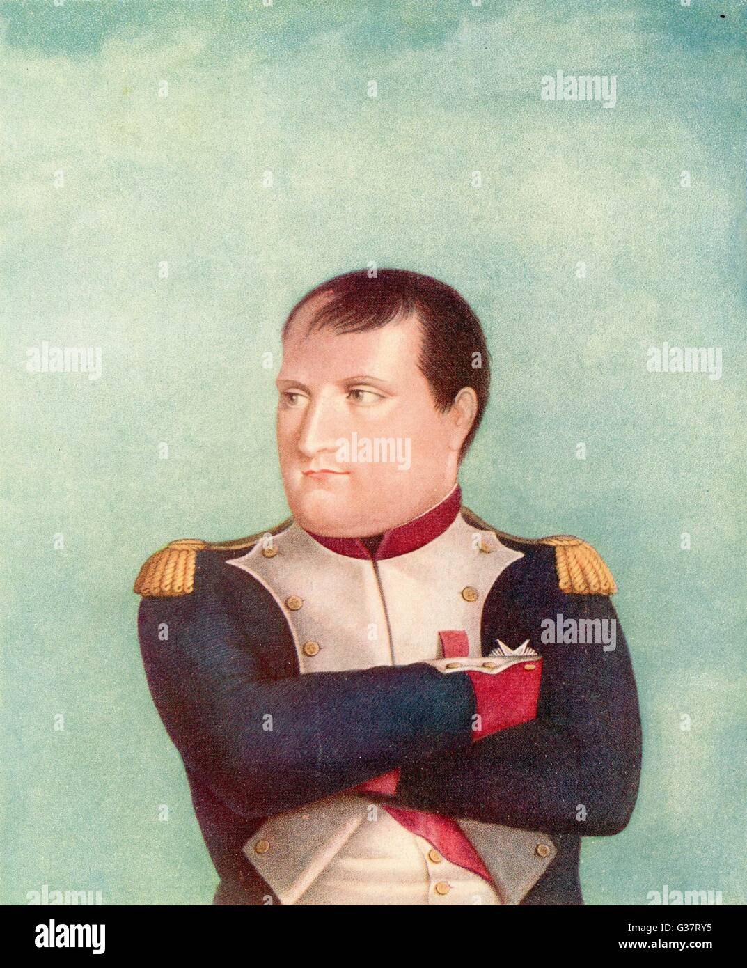 Kaiser Napoleon I von Frankreich (von Vignen) Stockfoto