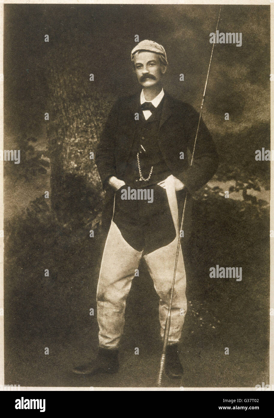 ANDREW LANG schottischen Gelehrten und Literaten Datum: 1844-1912 Stockfoto