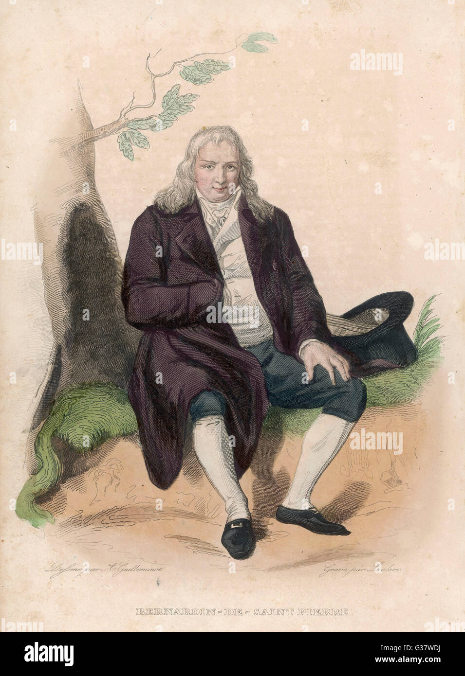 BERNARDIN SAINT PIERRE Stockfoto