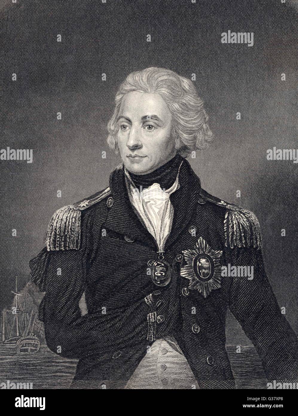 Lord Horatio Nelson Stockfoto