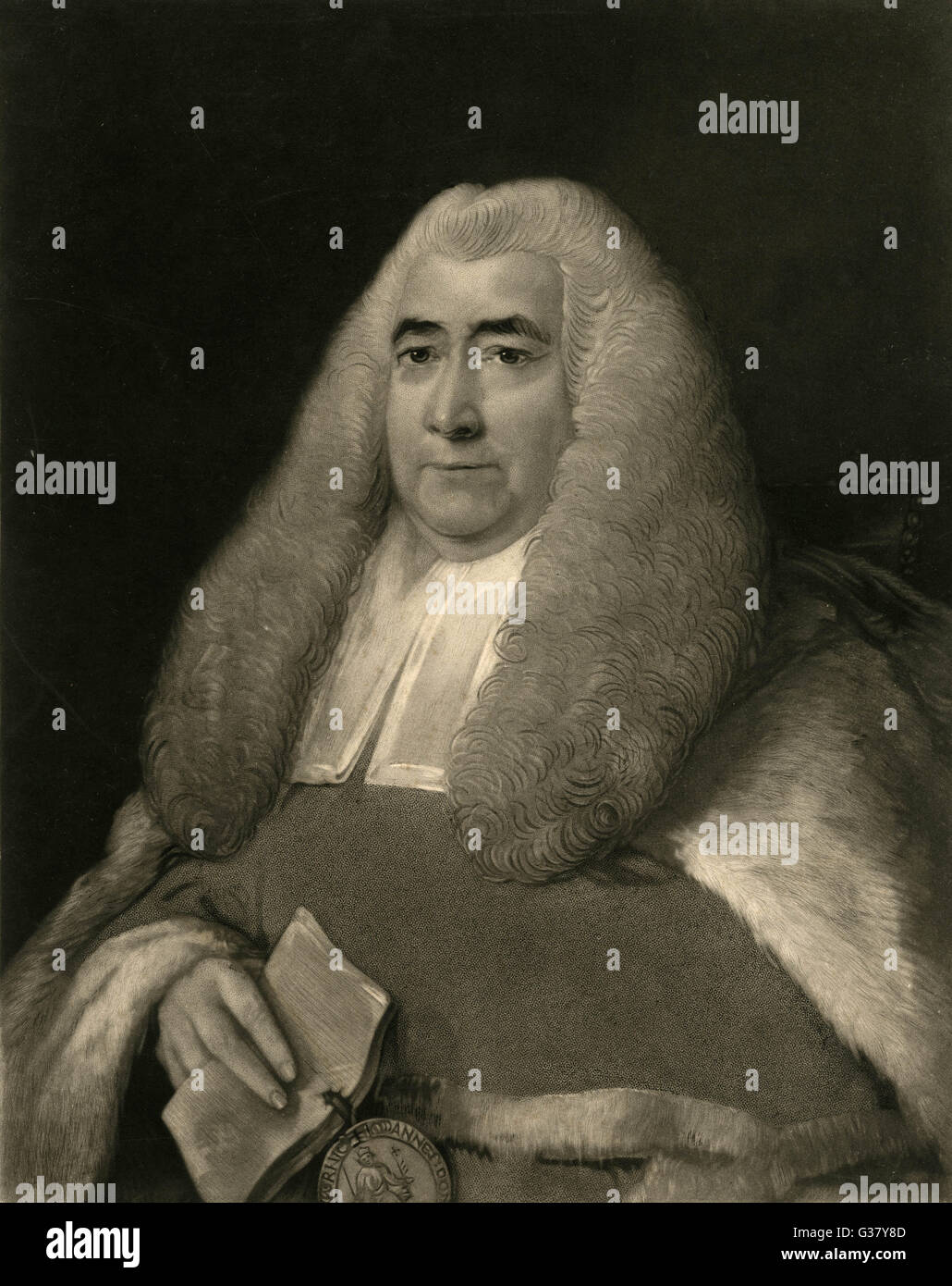 Sir William Blackstone Stockfoto