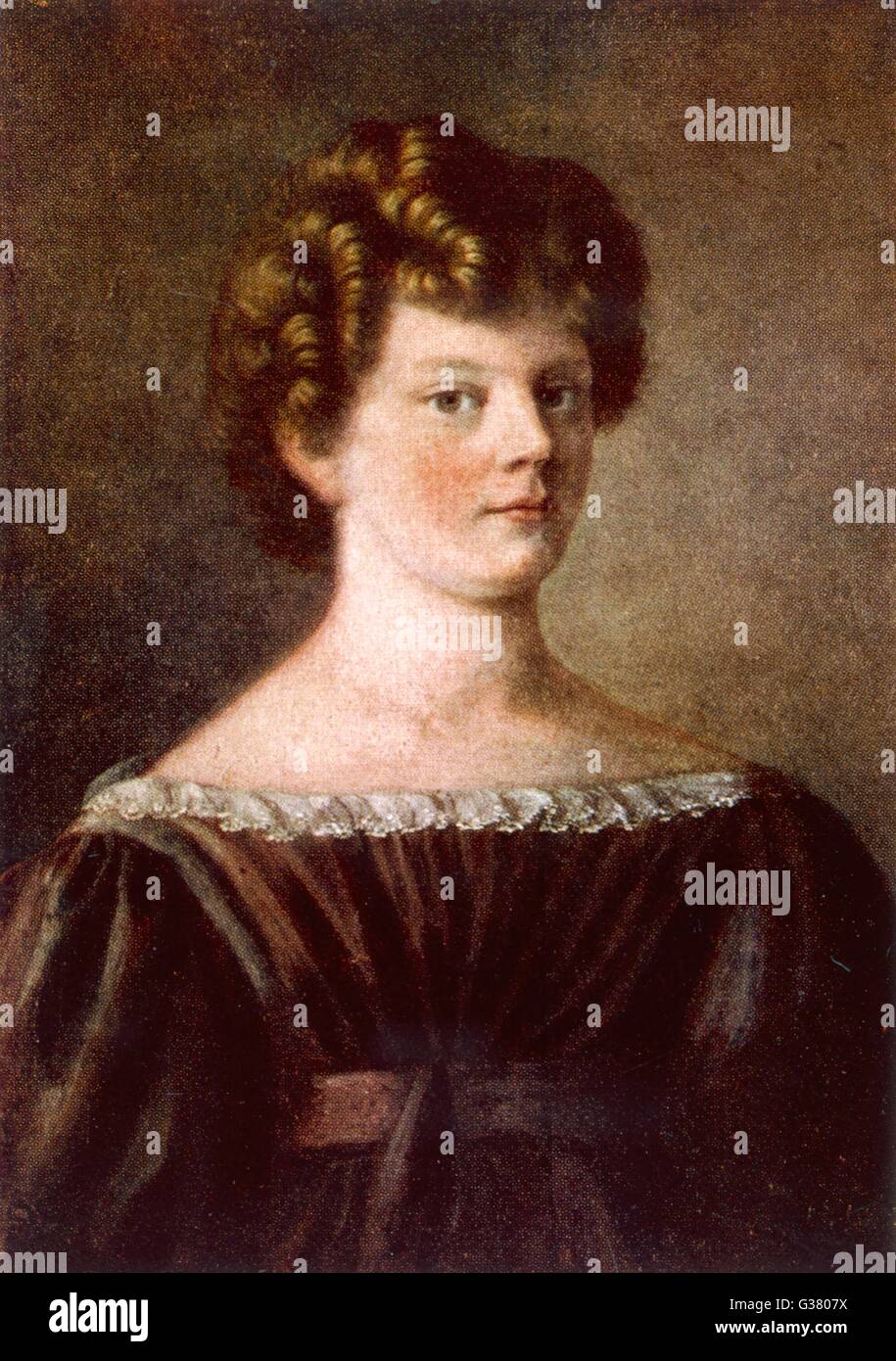 ANNA SEWELL-Autor von "Schwarze Schönheit" Datum: 1820-1878 Stockfoto