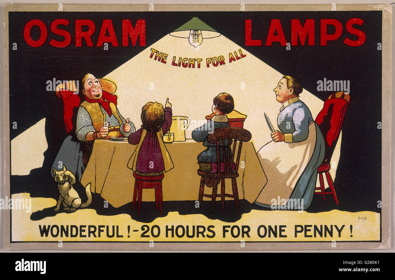 OSRAM LIGHT & FAMILY Stockfoto