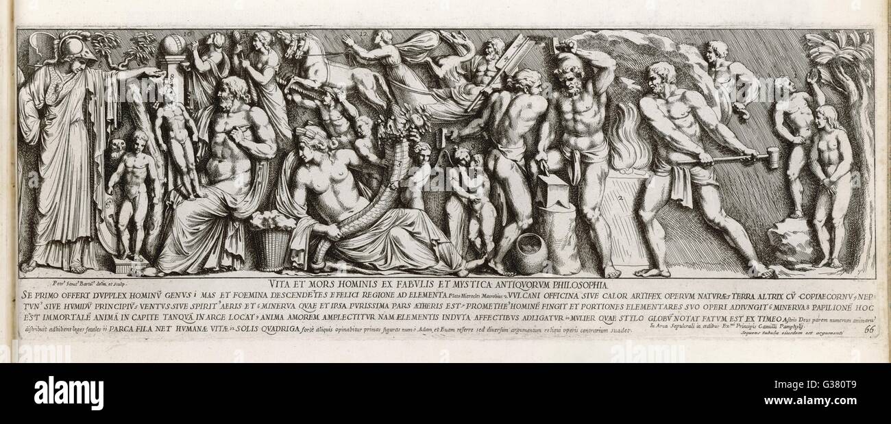 KONZEPTE/LEBEN UND TOD Stockfoto