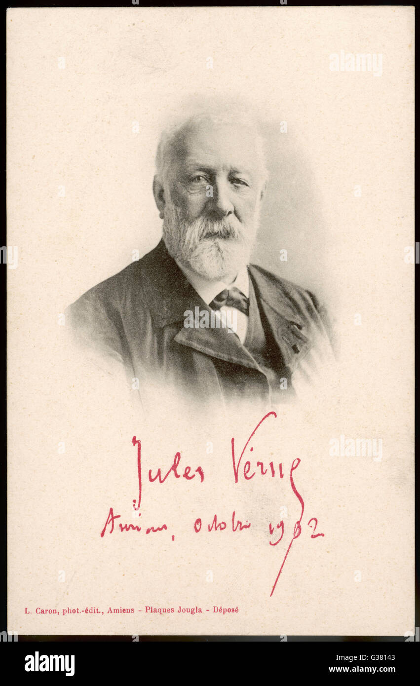 JULES VERNE Stockfoto