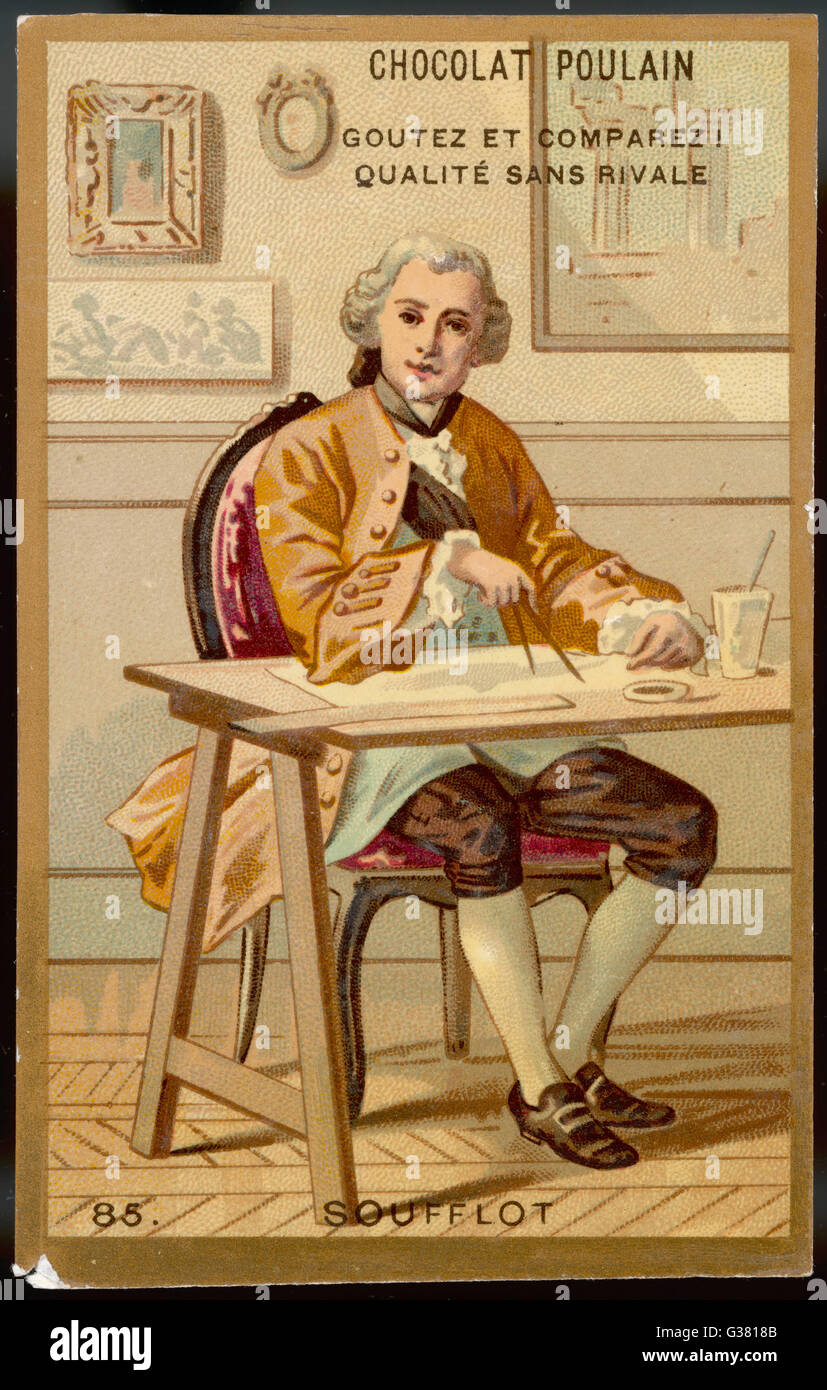 JACQUES-GERMAIN SOUFFLOT Stockfoto