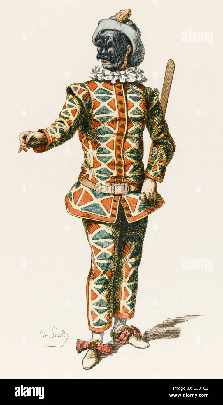 Männliche Datum: 17. Jahrhundert Stockfoto