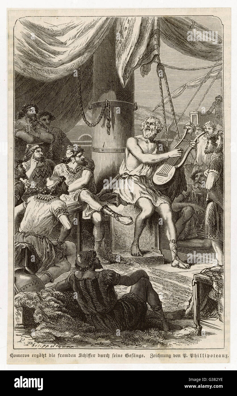 HOMER/PHILLIPOTEAUX Stockfoto