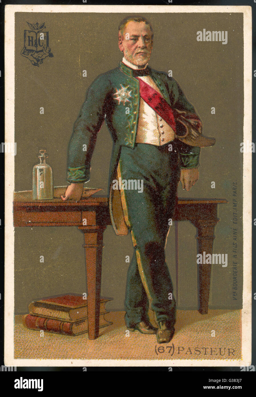 Louis Pasteur Stockfoto