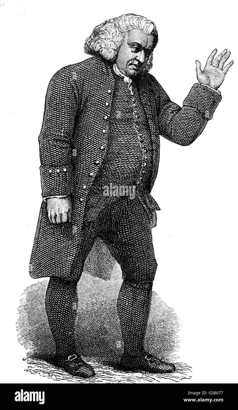 DR. JOHNSON Stockfoto