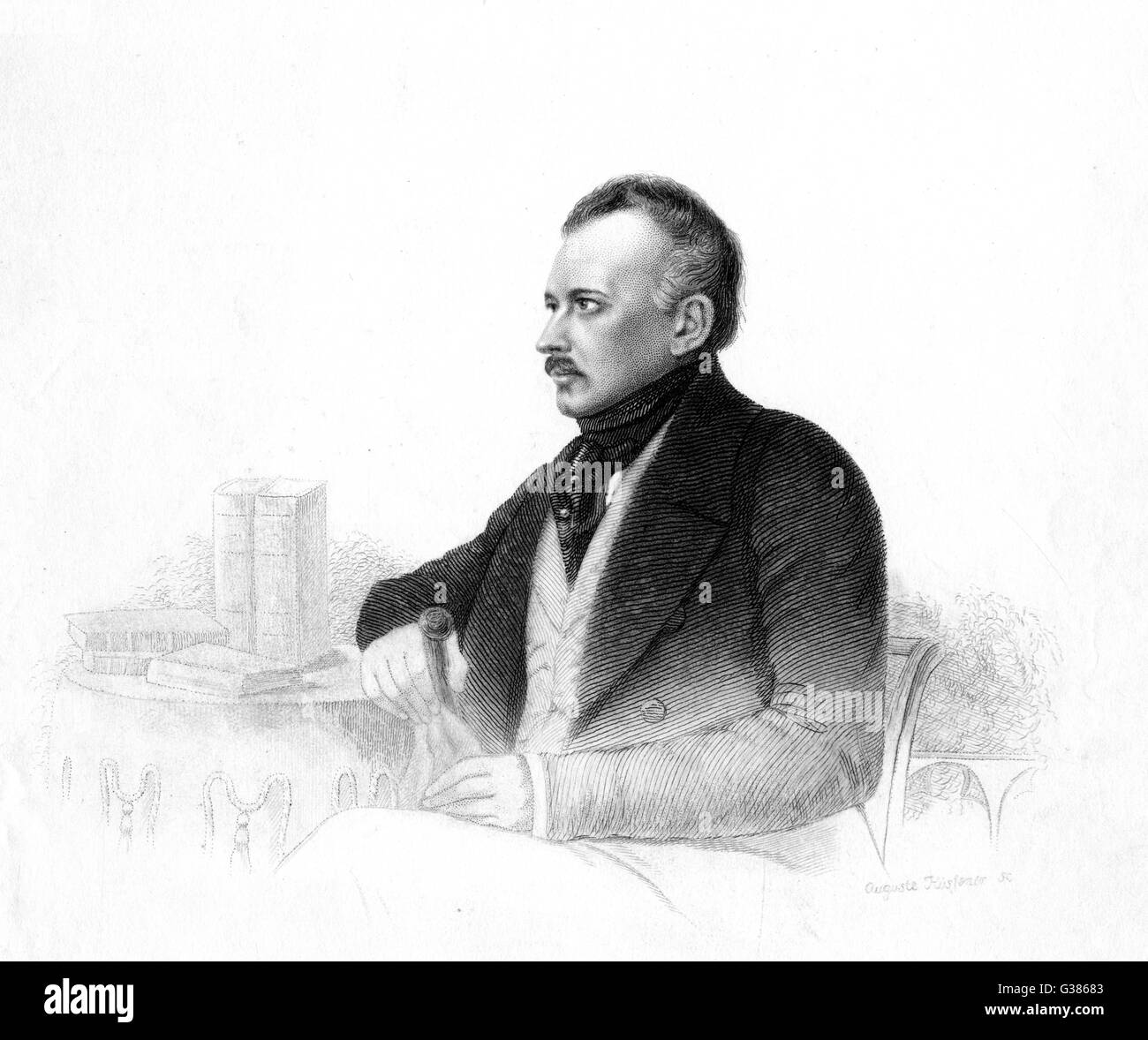 JOSEPH MARIA VON RADOWITZ preußischer general und Staatsmann Datum: 1797-1853 Stockfoto