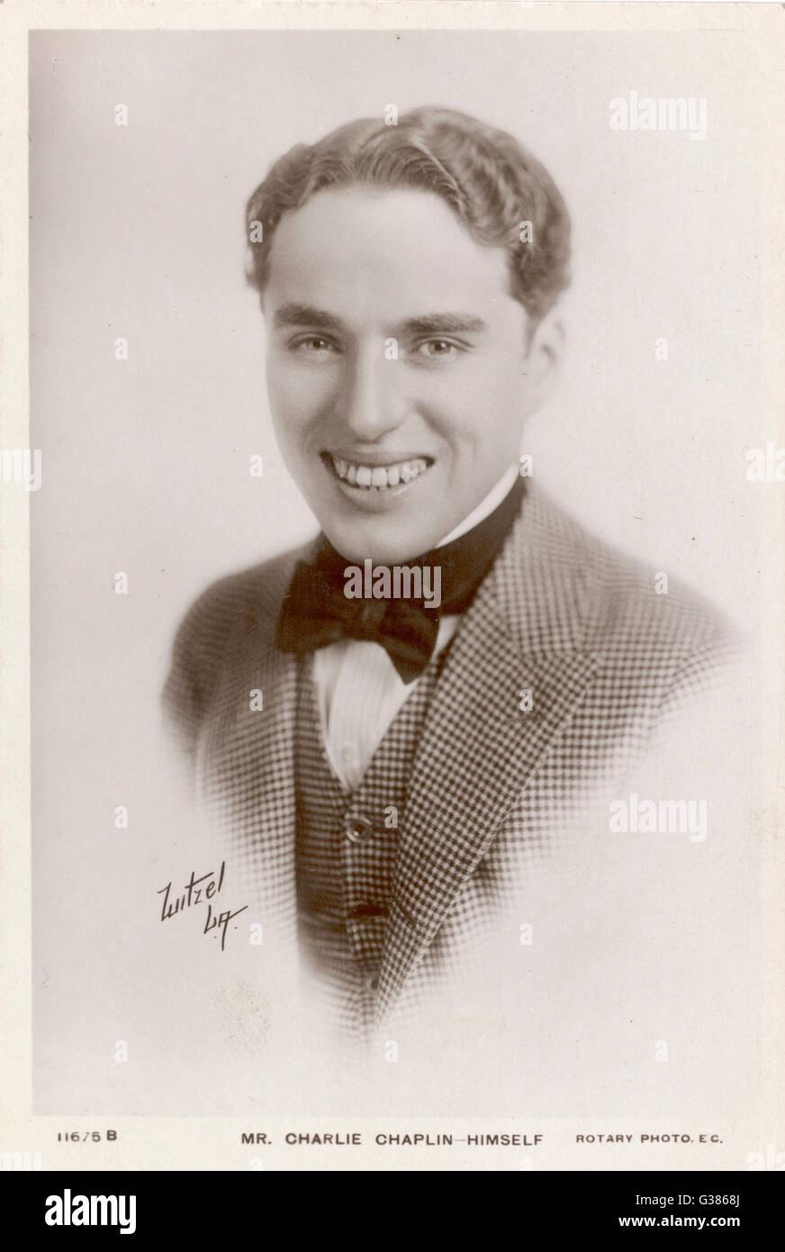 CHARLIE CHAPLIN (Sir Charles Spencer) englische Komiker und