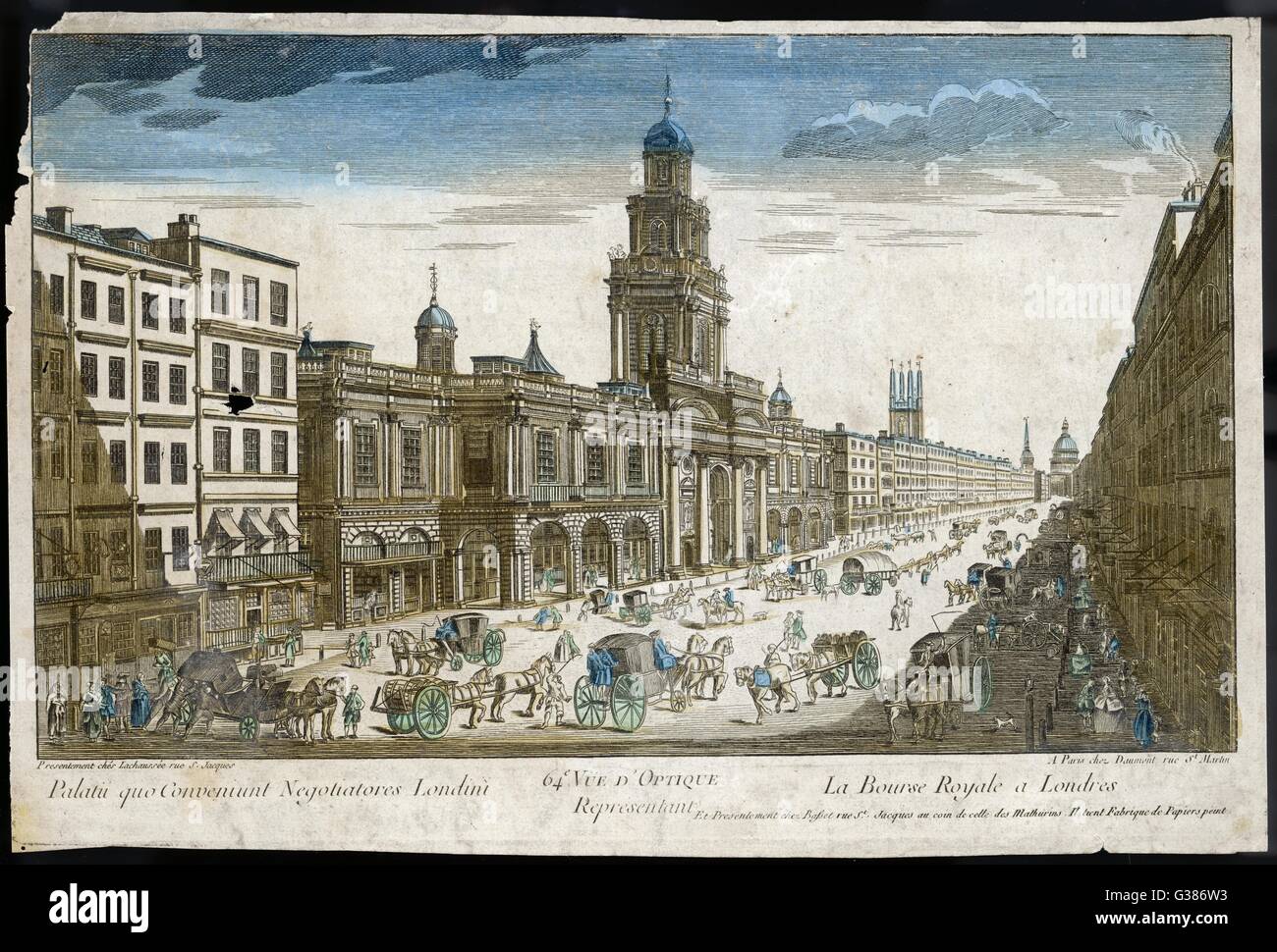 LONDON/ROYAL EXCHANGE Stockfoto