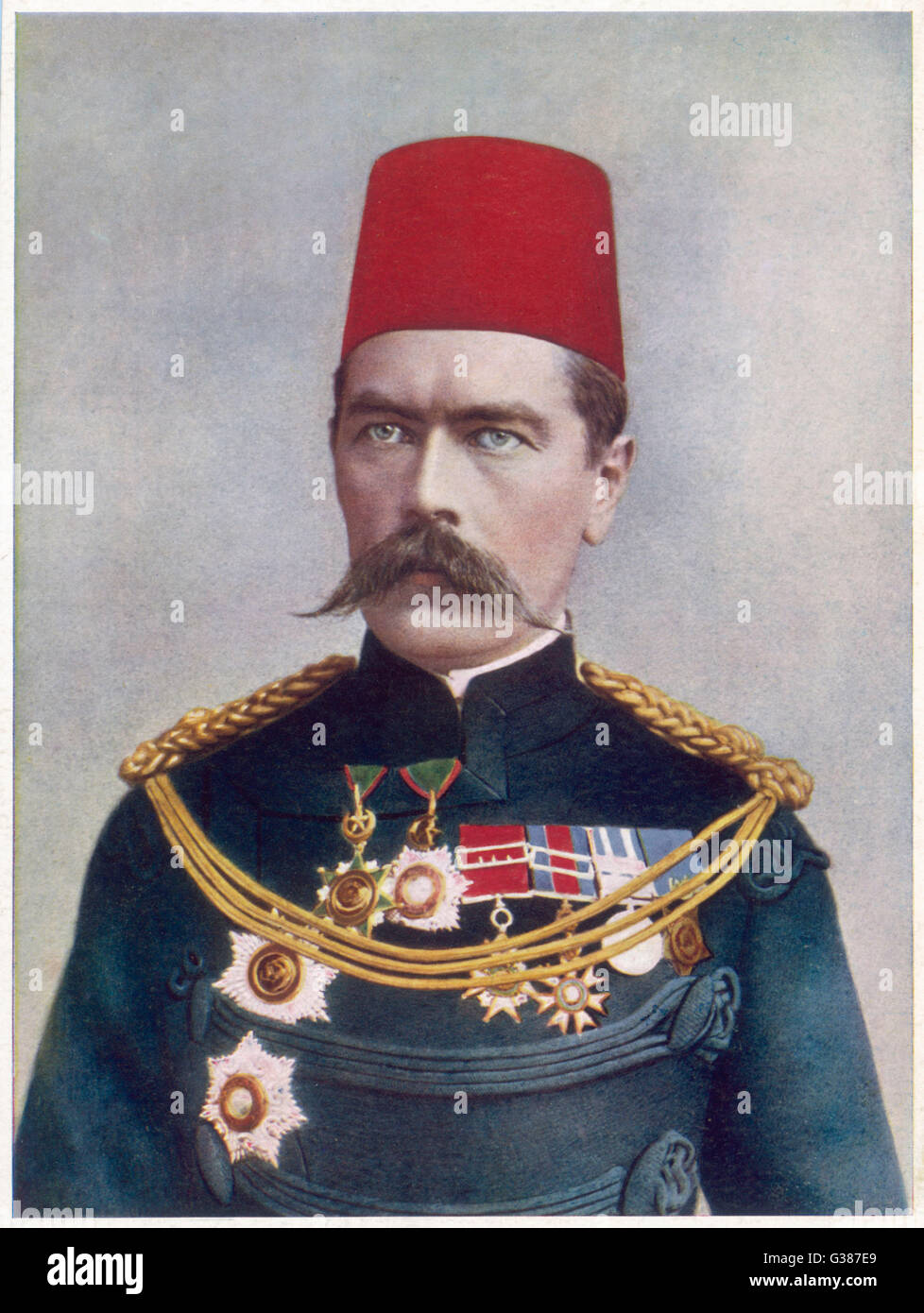 HORATIO HERBERT KITCHENER Stockfoto