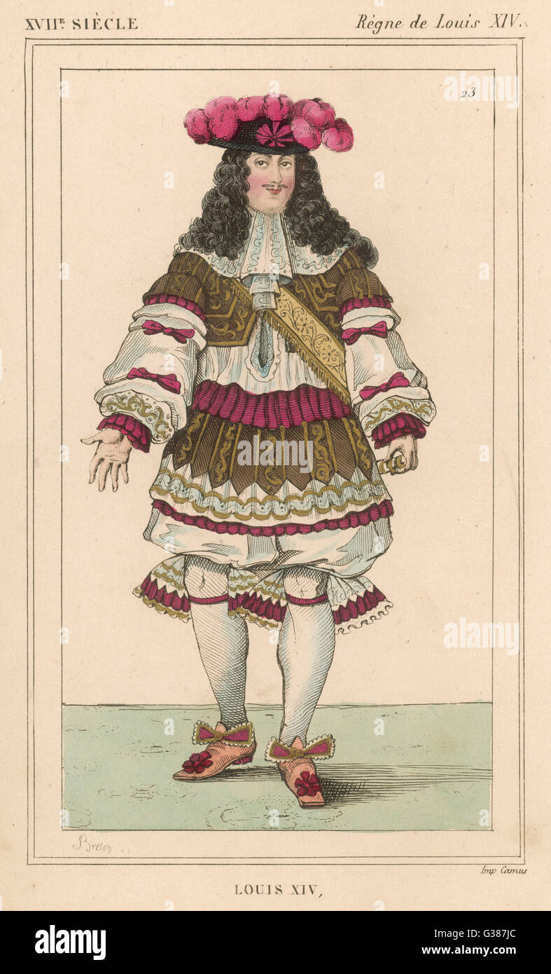 LOUIS XIV französischen Monarchen (Bild datiert 1670) Datum: 1638-1715 Stockfoto
