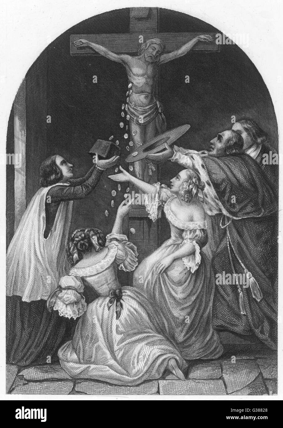 PAPST ALEX VI. WURDE BELOHNT Stockfoto