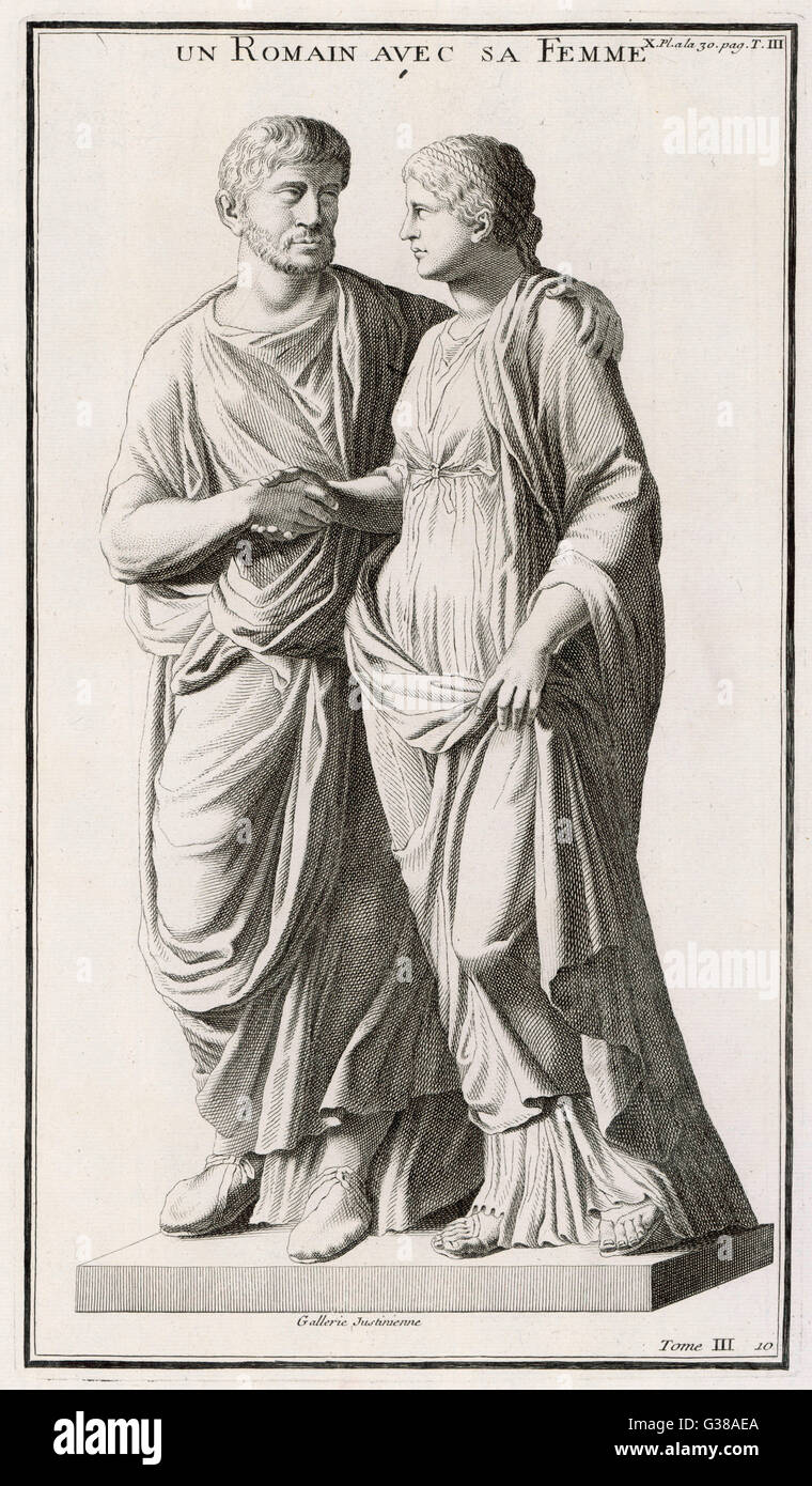Römer aus dem 6.. Jahrhundert Stockfoto