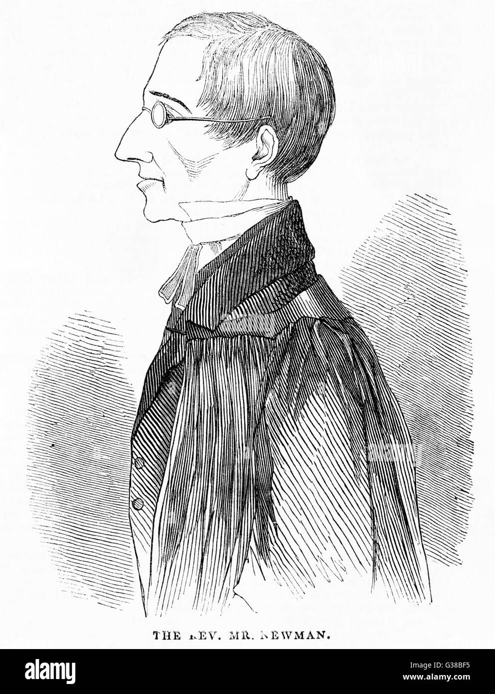 JOHN HENRY NEWMAN Stockfoto