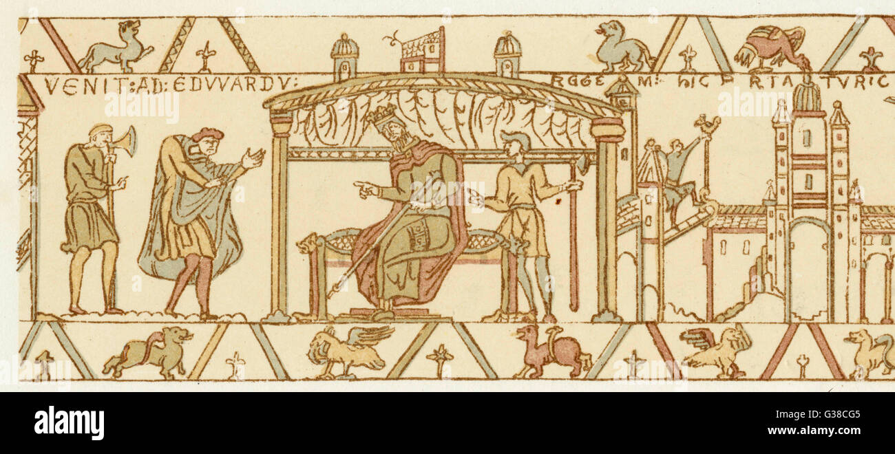 NORMANNISCHE EROBERUNG 1066 Stockfoto