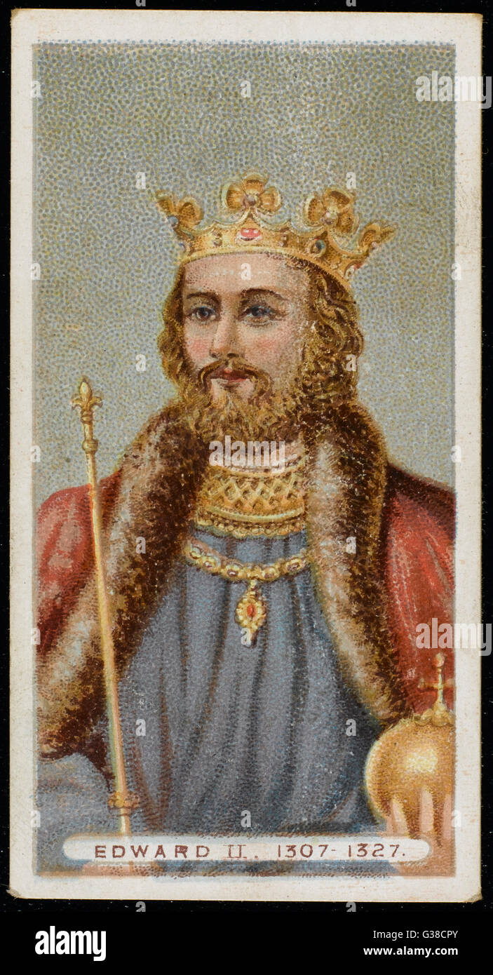 EDUARD II. Stockfoto