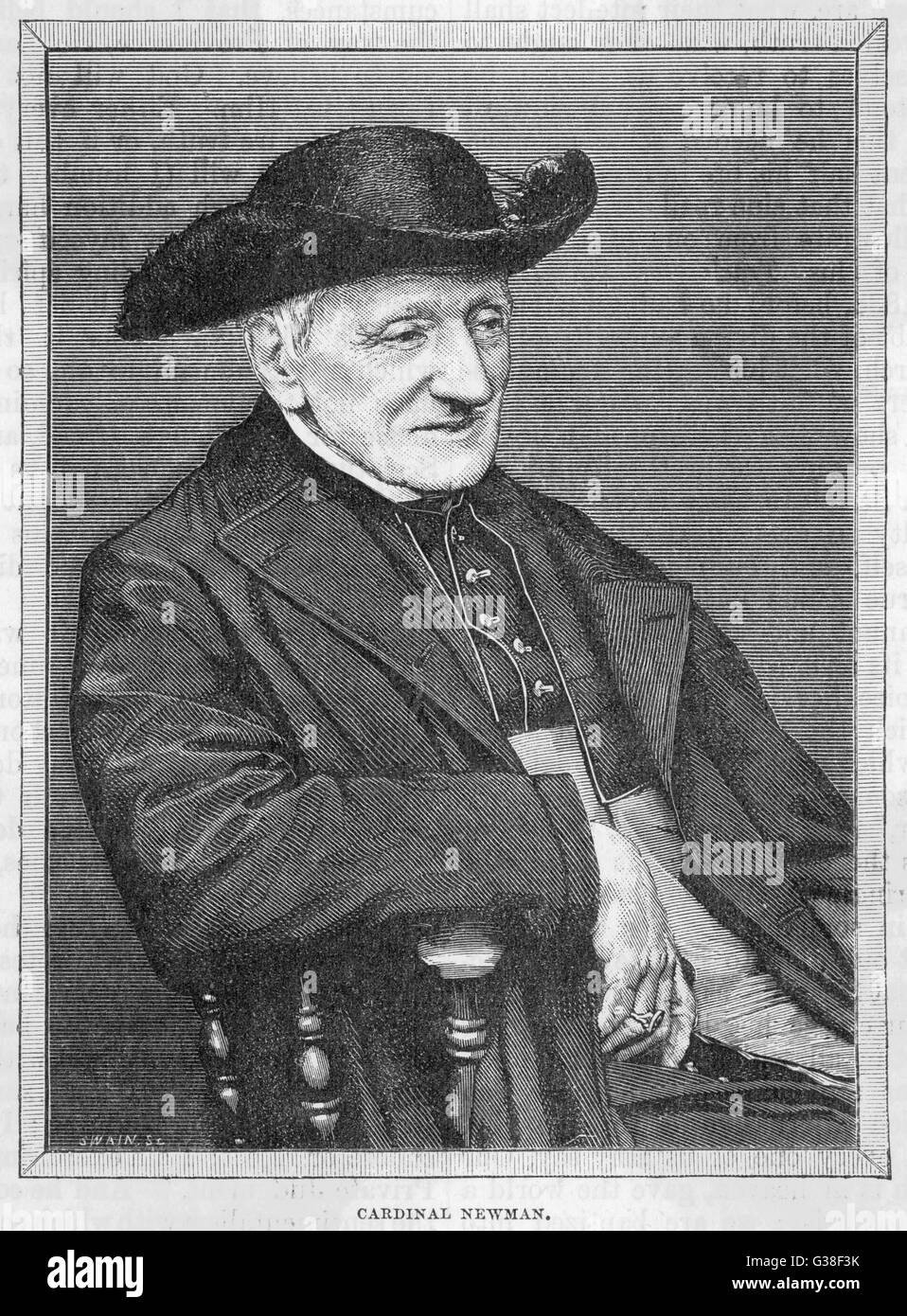 JOHN HENRY NEWMAN Stockfoto