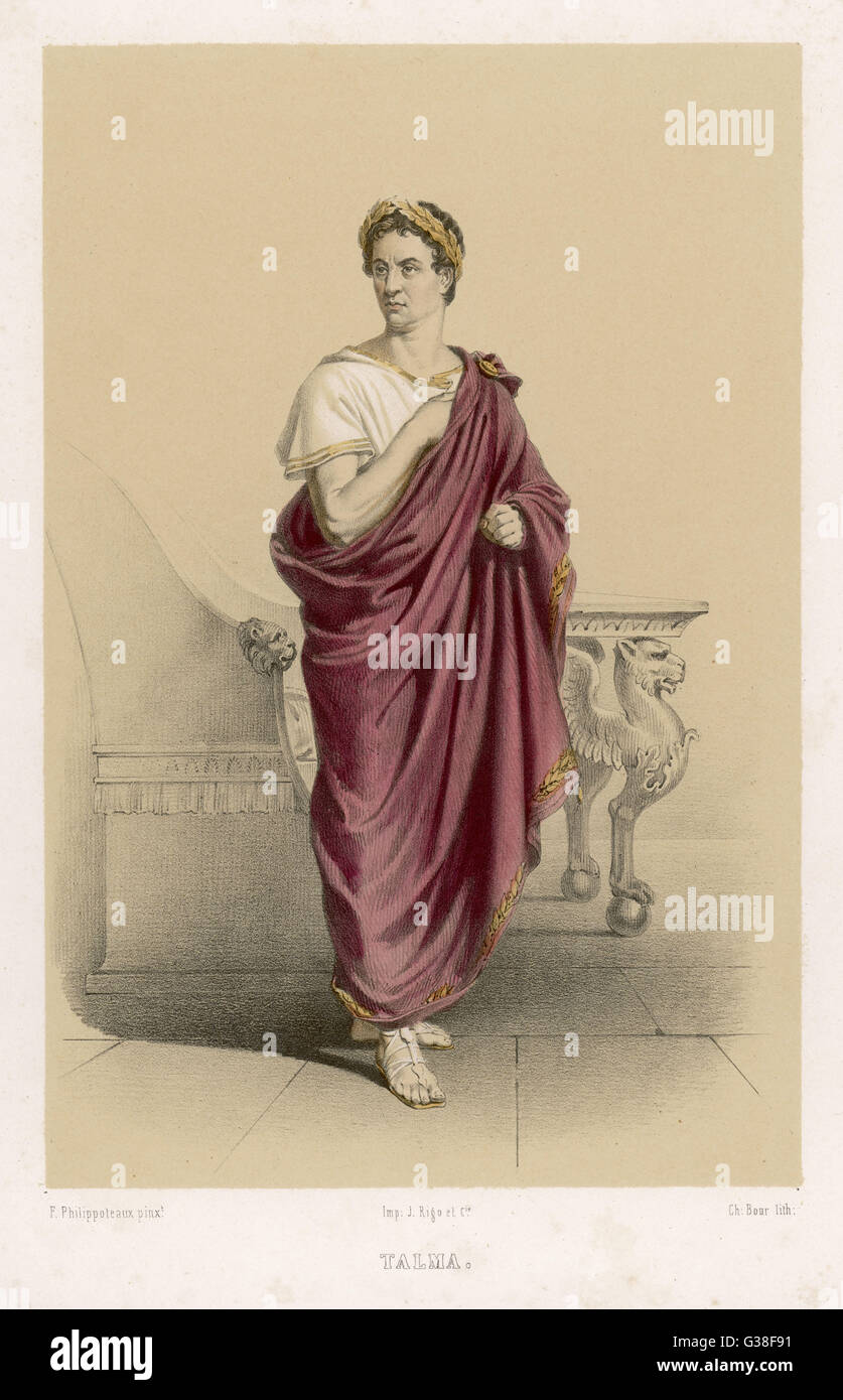 Francois-Joseph Talma Stockfoto