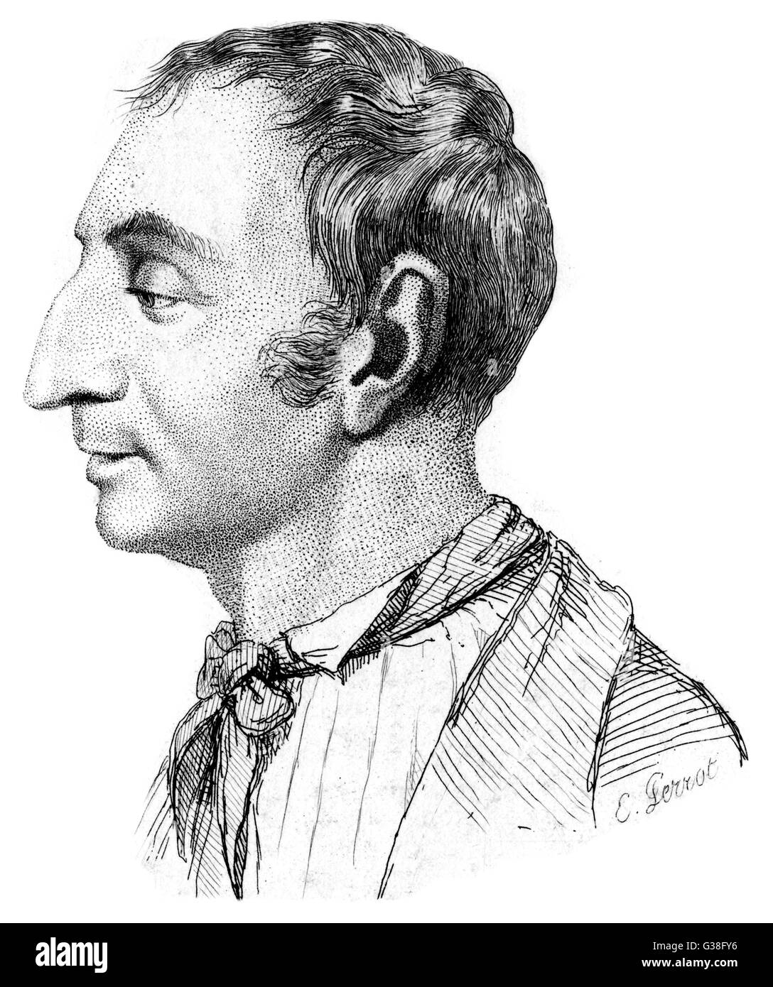 Claude-Henri, Comte de Saint-Simon, französischer Philosoph und sozialistischen Datum: 1760-1825 Stockfoto