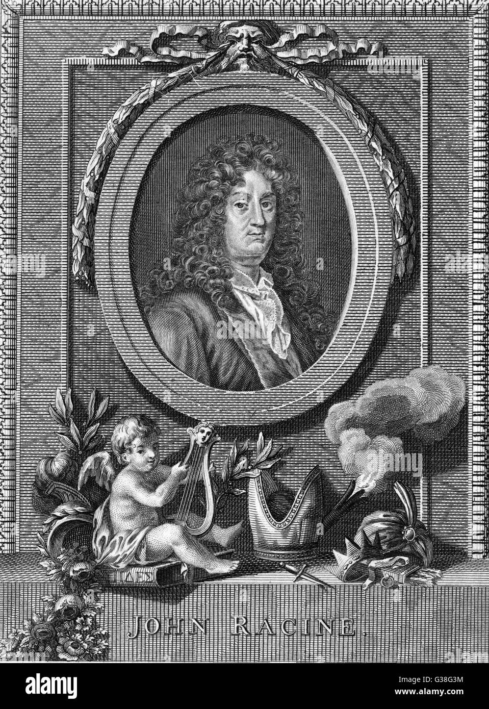 JEAN RACINE Stockfoto