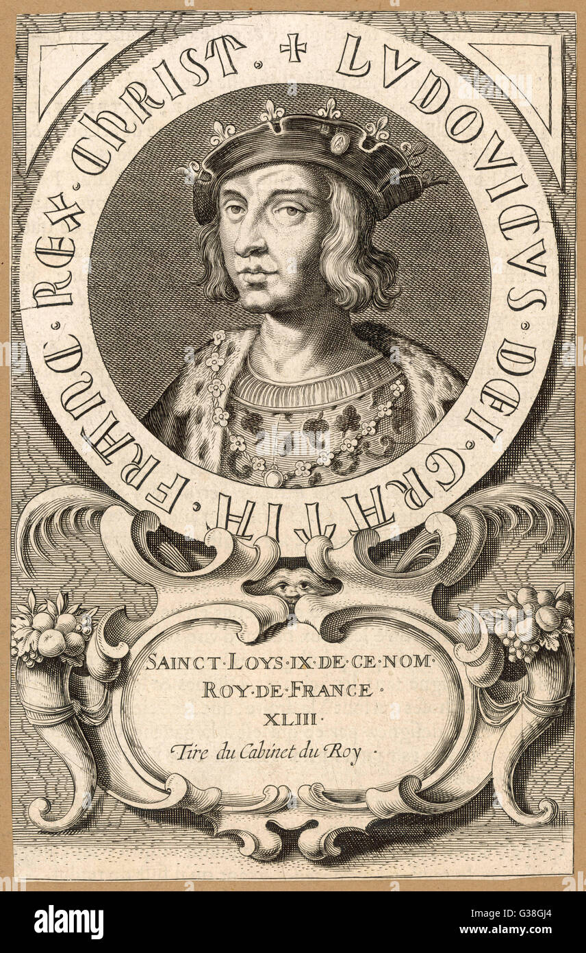 König louis ix von frankreich Fotos und Bildmaterial in hoher