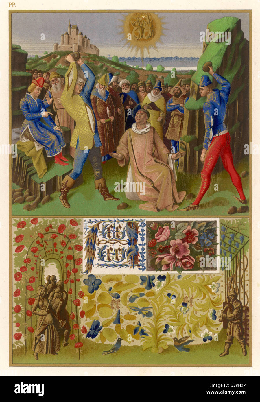 Die Steinigung des Stephanus Diakon Datum? ca. 35 Stockfotografie Alamy