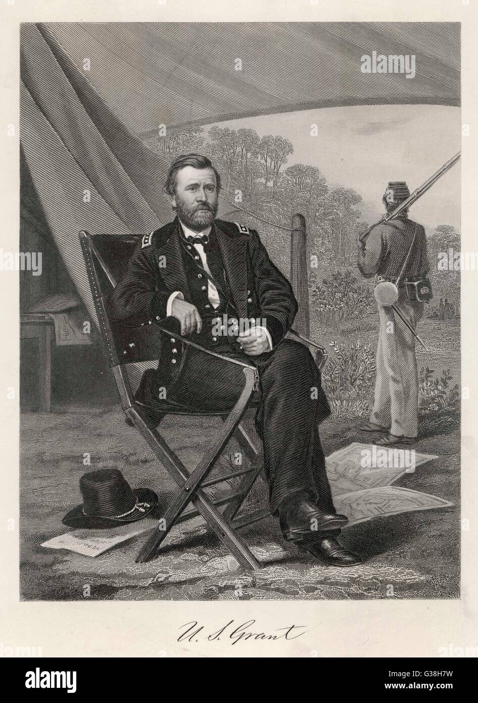 ODYSSEUS S GRANT Stockfoto