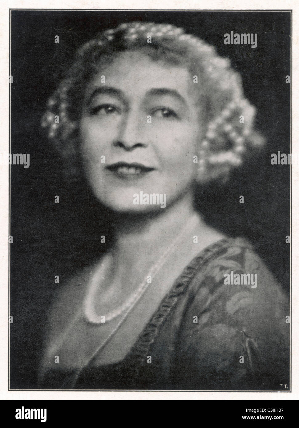 Frau Strindberg - Bosse Stockfoto