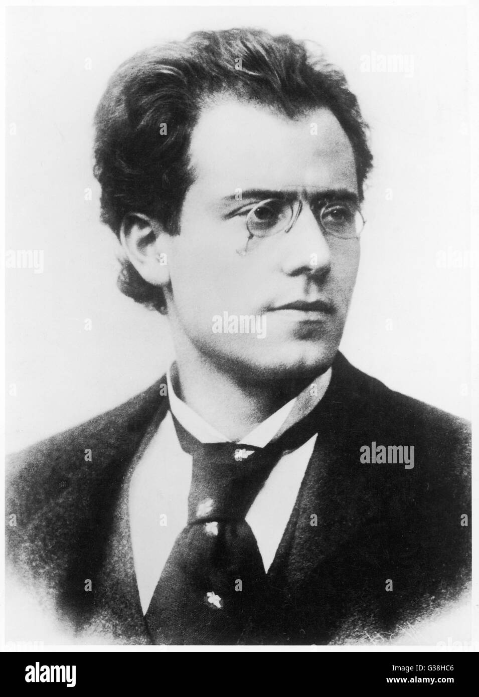GUSTAV MAHLER österreichischen Musiker Datum: 1860-1911 Stockfoto