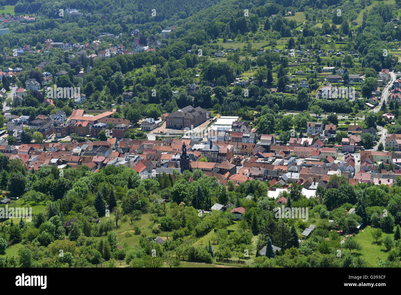 Bad Blankenburg, Thüringen, Deutschland Stockfoto