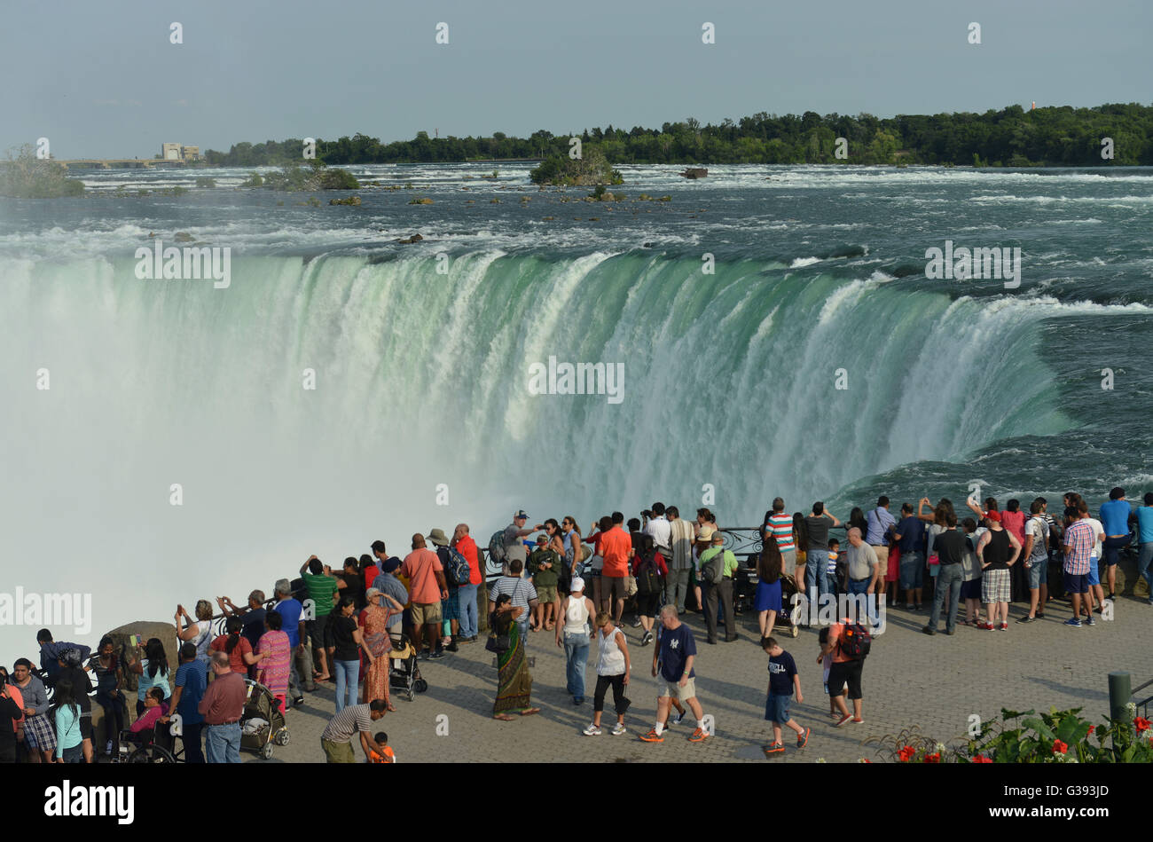 Horseshoe Falls, Niagara Falls, Ontario, Kanada Stockfoto