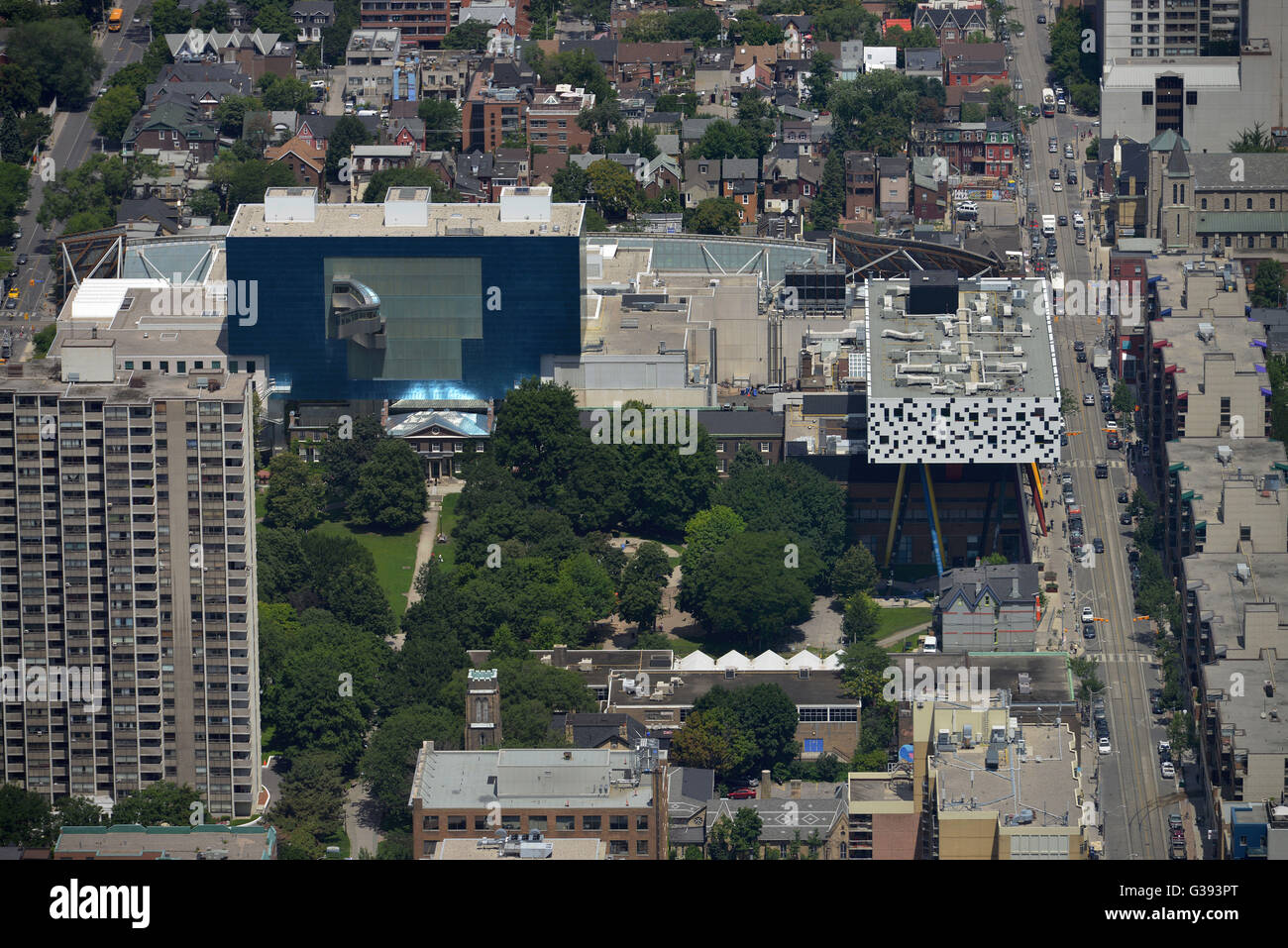 Art Gallery of Ontario, Dundas Street, Toronto, Ontario, Kanada Stockfoto