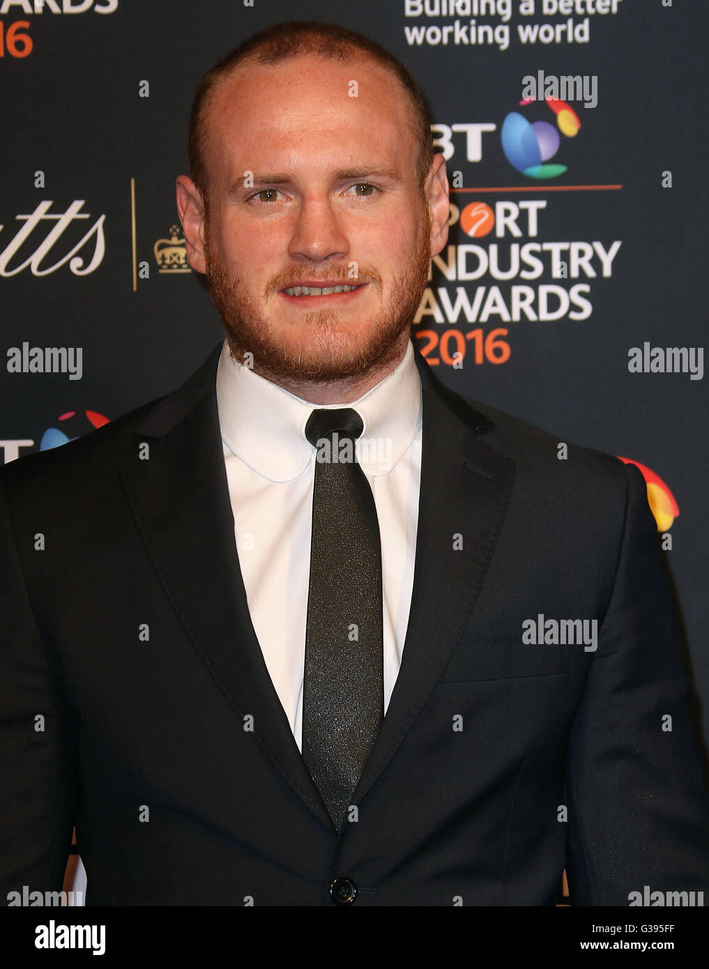 29. April 2016 - Jamie Roberts Teilnahme an BT-Sports Awards am Battersea Evolution in London, Vereinigtes Königreich. Stockfoto