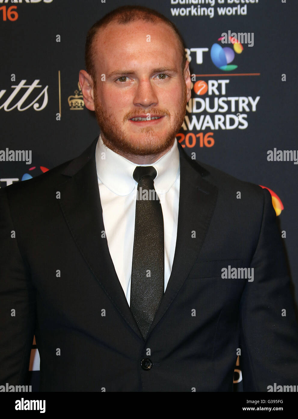 29. April 2016 - Jamie Roberts Teilnahme an BT-Sports Awards am Battersea Evolution in London, Vereinigtes Königreich. Stockfoto