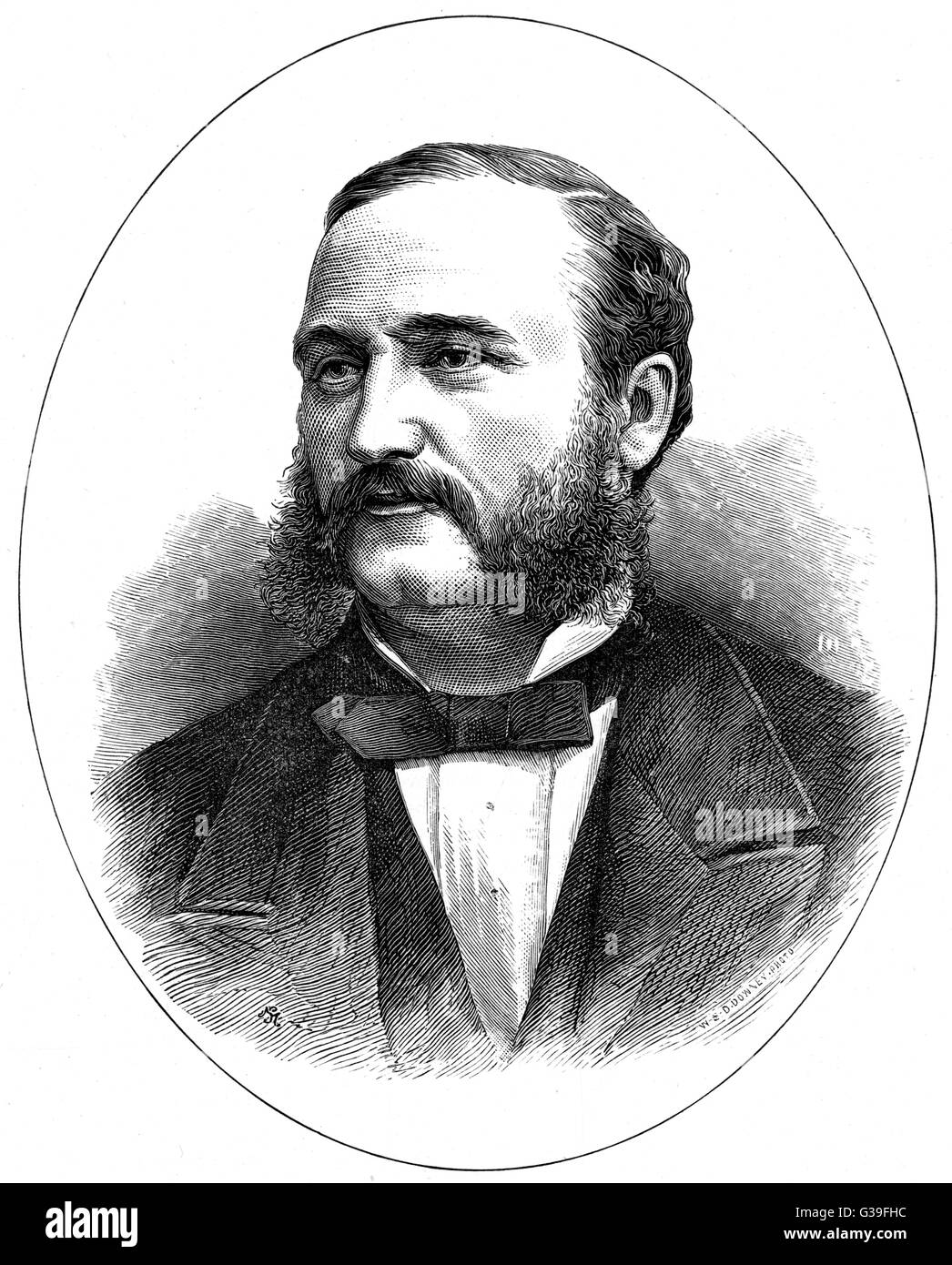 IRA DAVID SANKEY den amerikanischen Evangelisten Datum 18401908