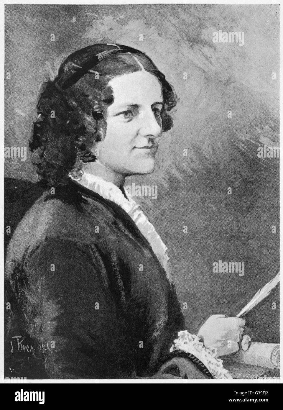 ANNA SEWELL der Autor von "Black Beauty" Datum: 1820-1878 Stockfoto