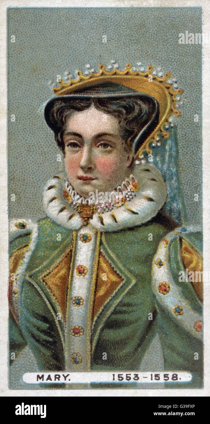 MARY TUDOR Königin von England Datum: 1516-1558 Stockfoto