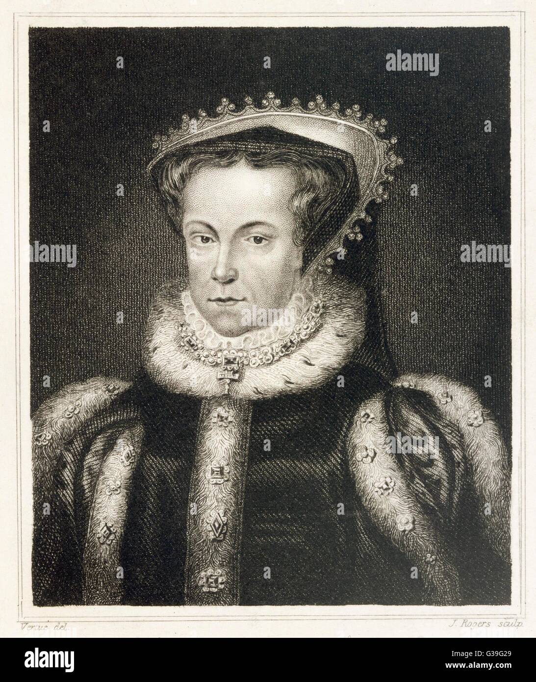 MARY TUDOR katholischen Königin von England Datum: 1516-1558 Stockfoto